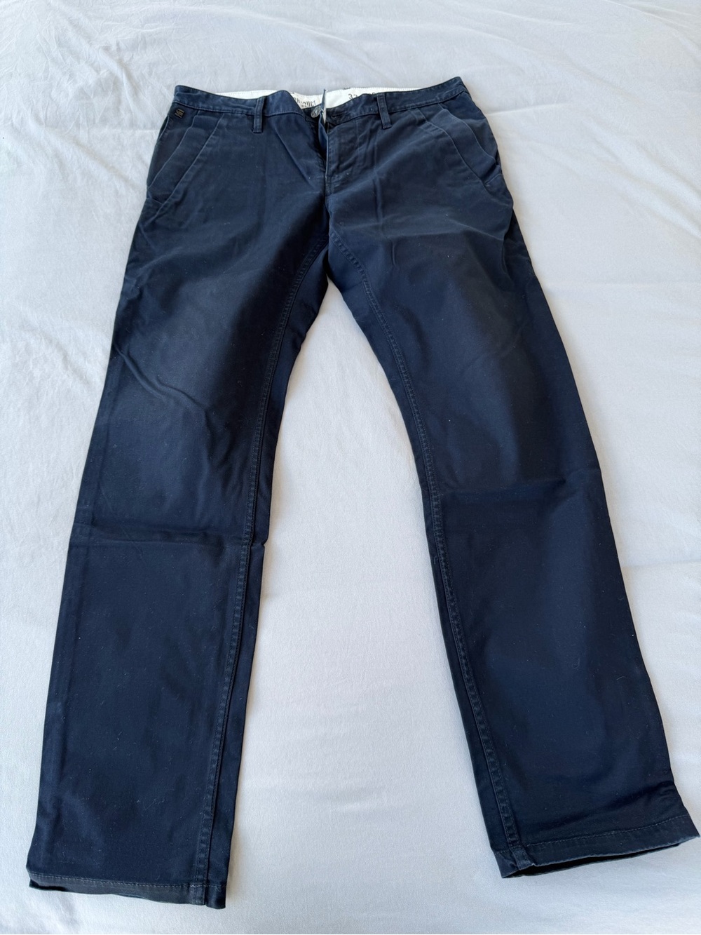 G-Star Navy Blue Chinos